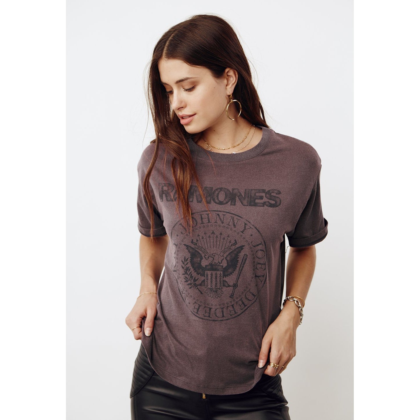 Ramones Seal Boyfriend Tee