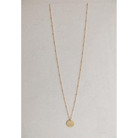 Shine On Simple Gold Cross Necklace