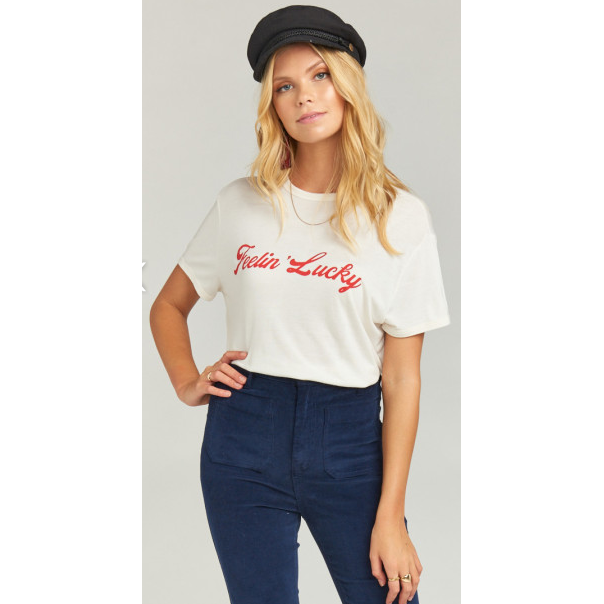 Sandlot Tee ~ Feelin Lucky Graphic