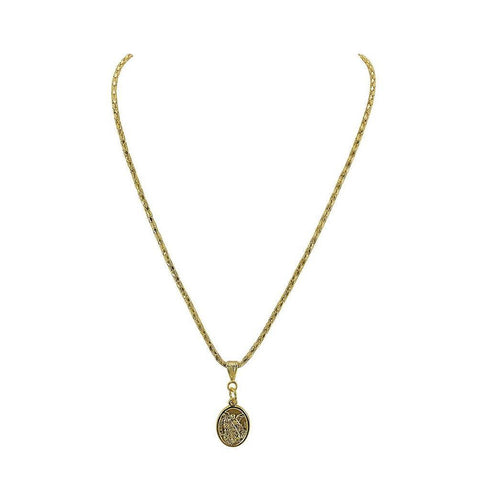 The Miraculous Medal Gold Necklace