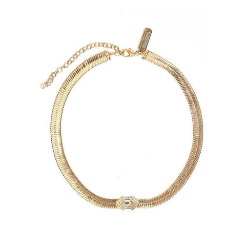 The Ruby Ribbon Choker