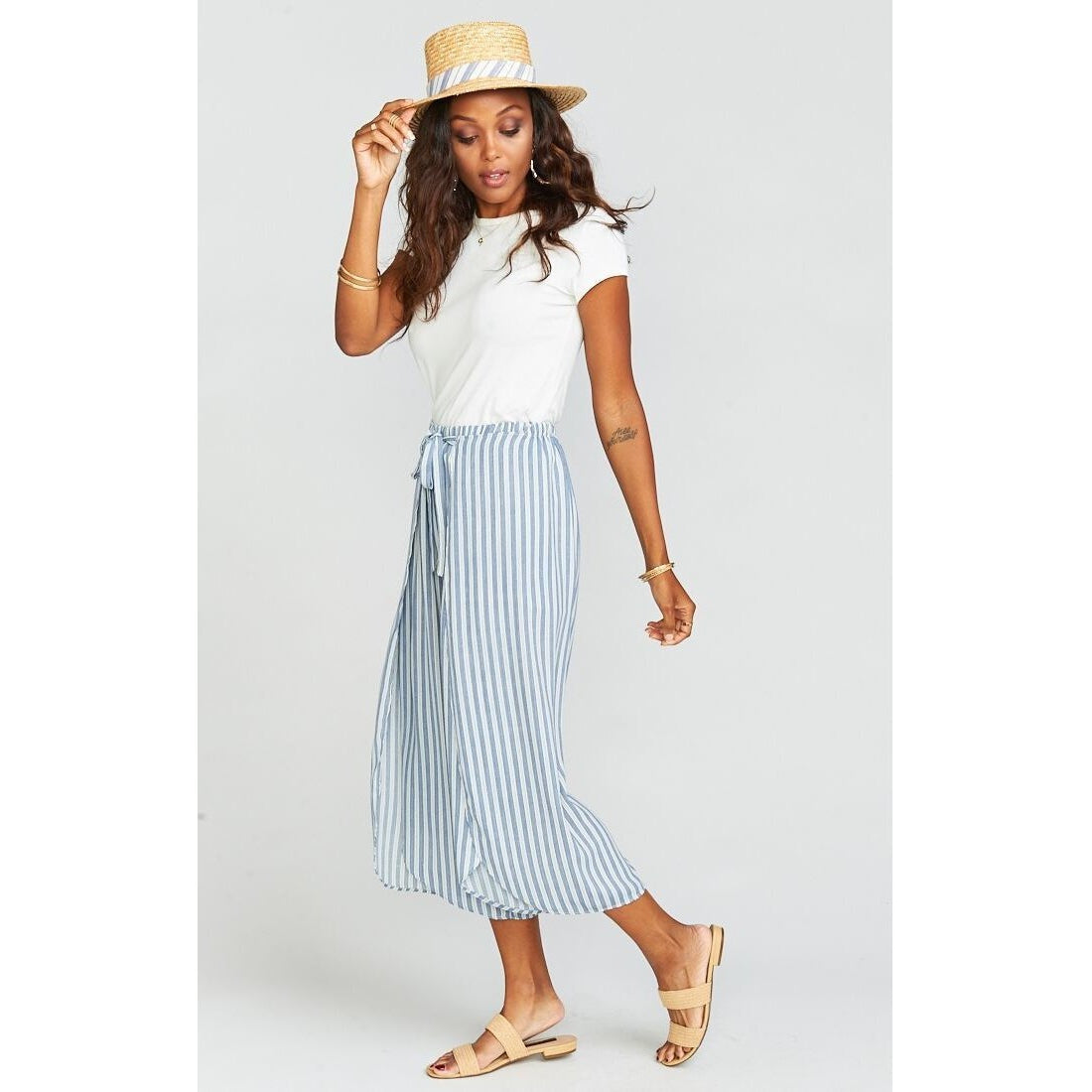 Limbo Pant ~ She Sails Stripe Flux