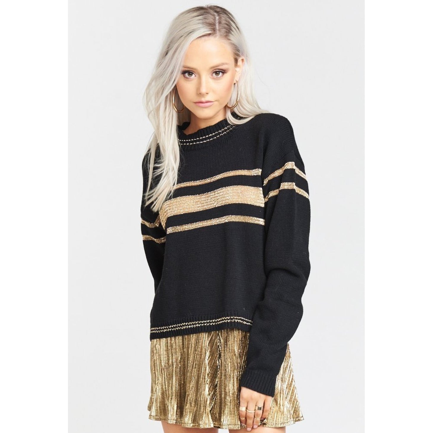 Neve Sweater ~ Saint Stripe Knit