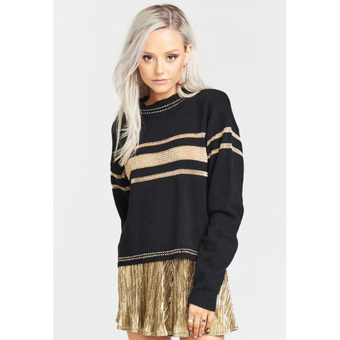 Chennile Knit Destroyed Sweater