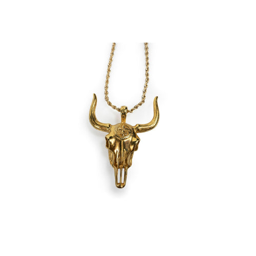 Bull Head Necklace