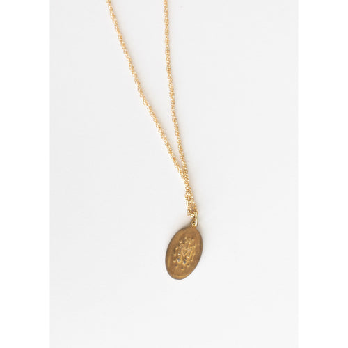 The Miraculous Medal Gold Necklace