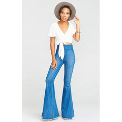 Wilson Tie Top ~ White Pebble