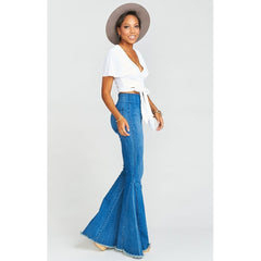 Wilson Tie Top ~ White Pebble