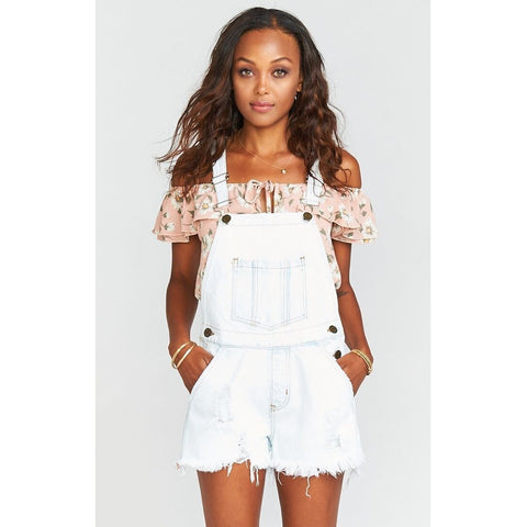 Wyoming High Waisted Shorts ~ Coco Colada